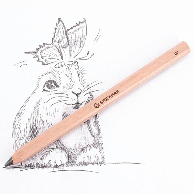 Bleistift 6-eckig – Härte B Bleistift 6-eckig – Härte B