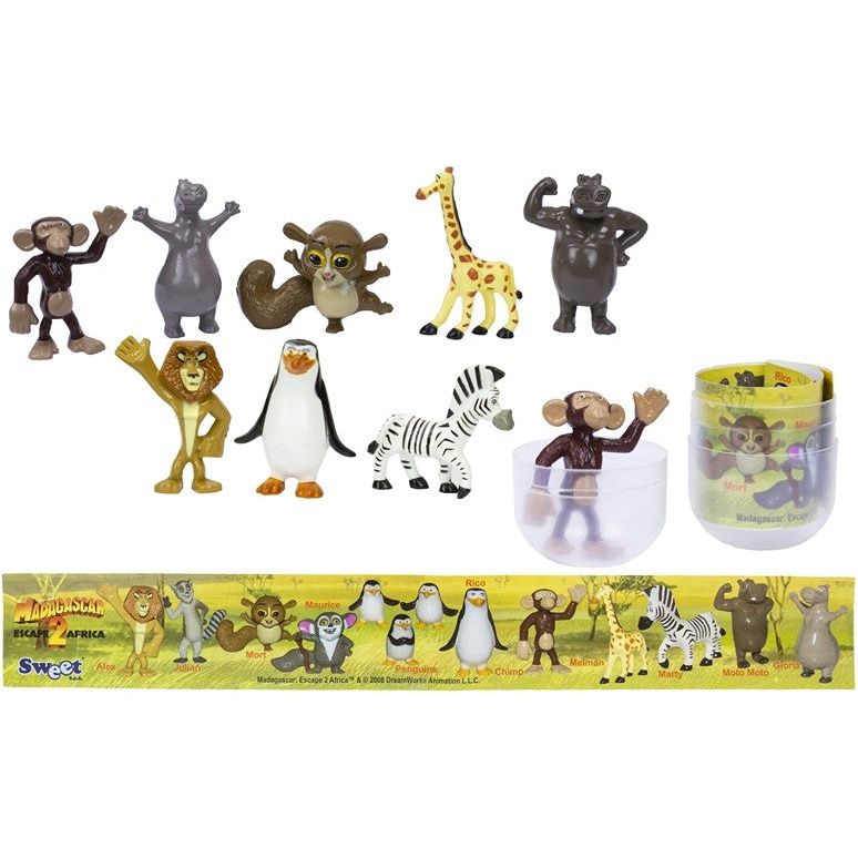 Blindbag - Disney Madagascar 2 - Die beliebten Spielfiguren aus dem Film im Ei Blindbag - Disney Madagascar 2 - Die beliebten Spielfiguren aus dem Film im Ei