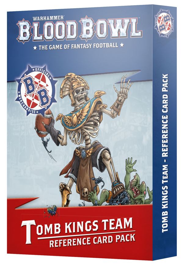 Blood Bowl Bretonnian Team Reference Card Pack EN Games Workshop Brionne Barons