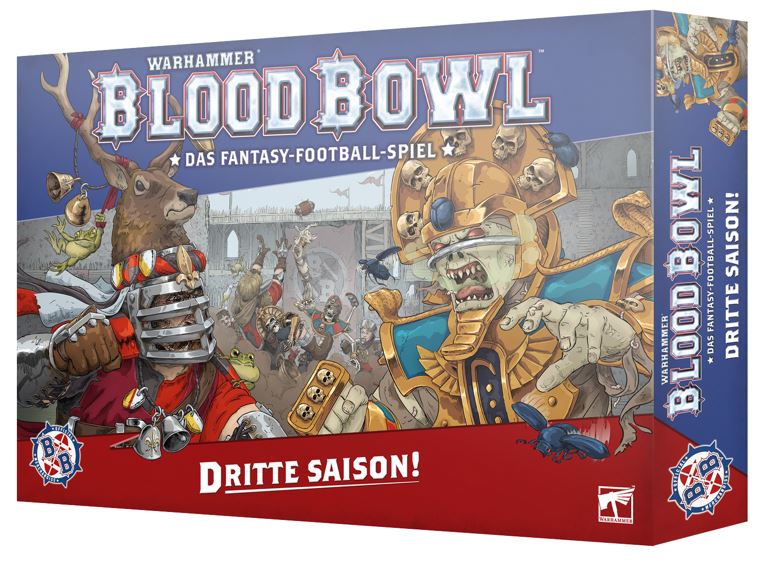 Blood Bowl Das Fantasy Football Spiel 3 Saison (Deutsch) Games Workshop BB Game