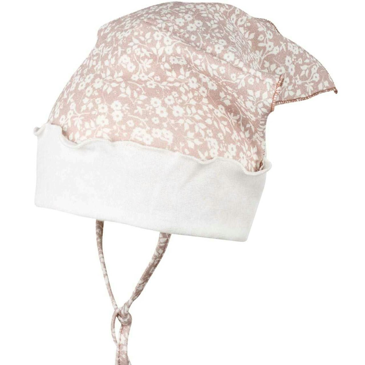 Blumen Baby Kopftuch mit elastischem Stirnband 55