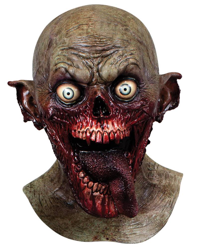 Blutige Tongue Slasher Horror Maske Blutige Tongue Slasher Horror Maske