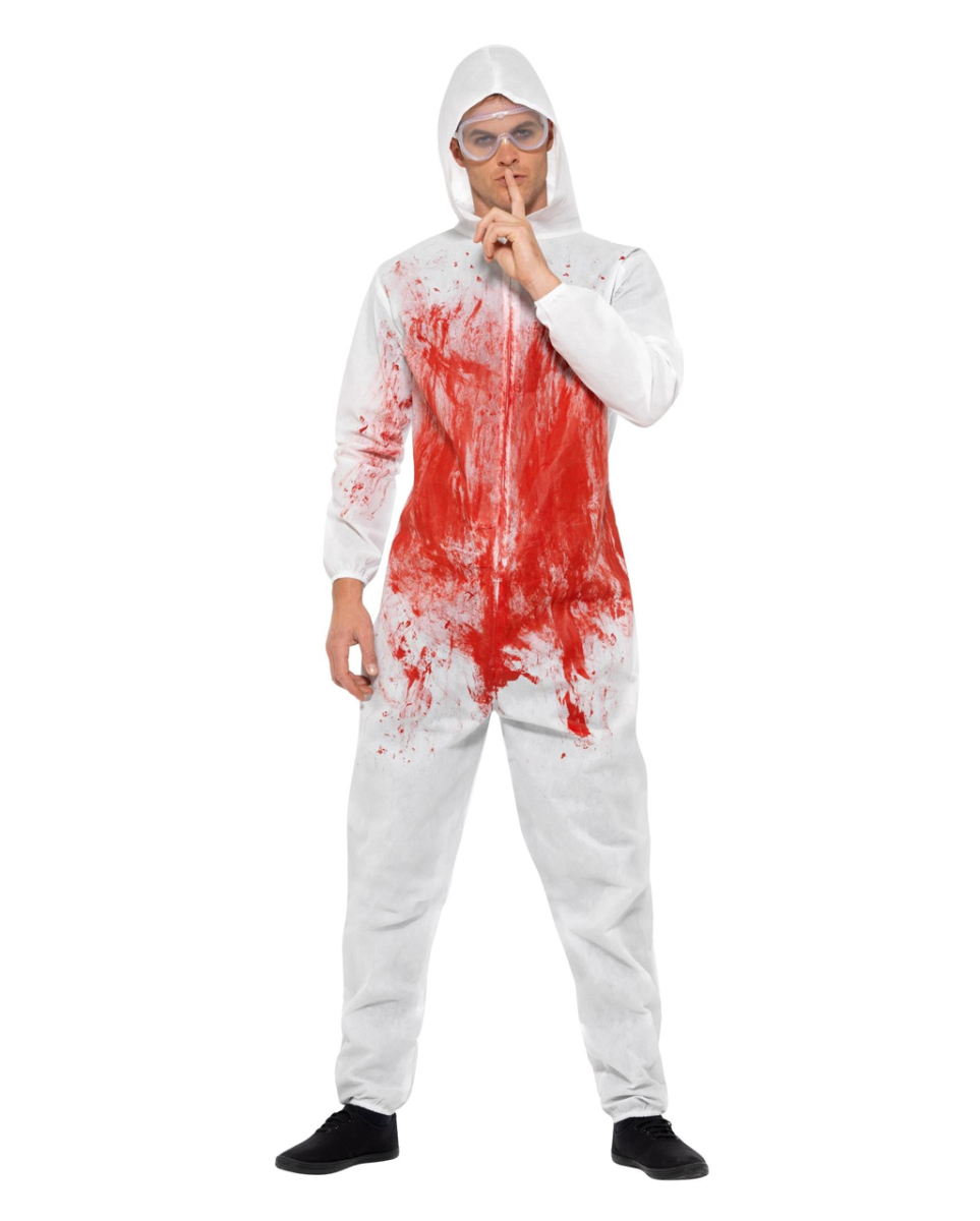 Blutiger Serienkiller Overall XL