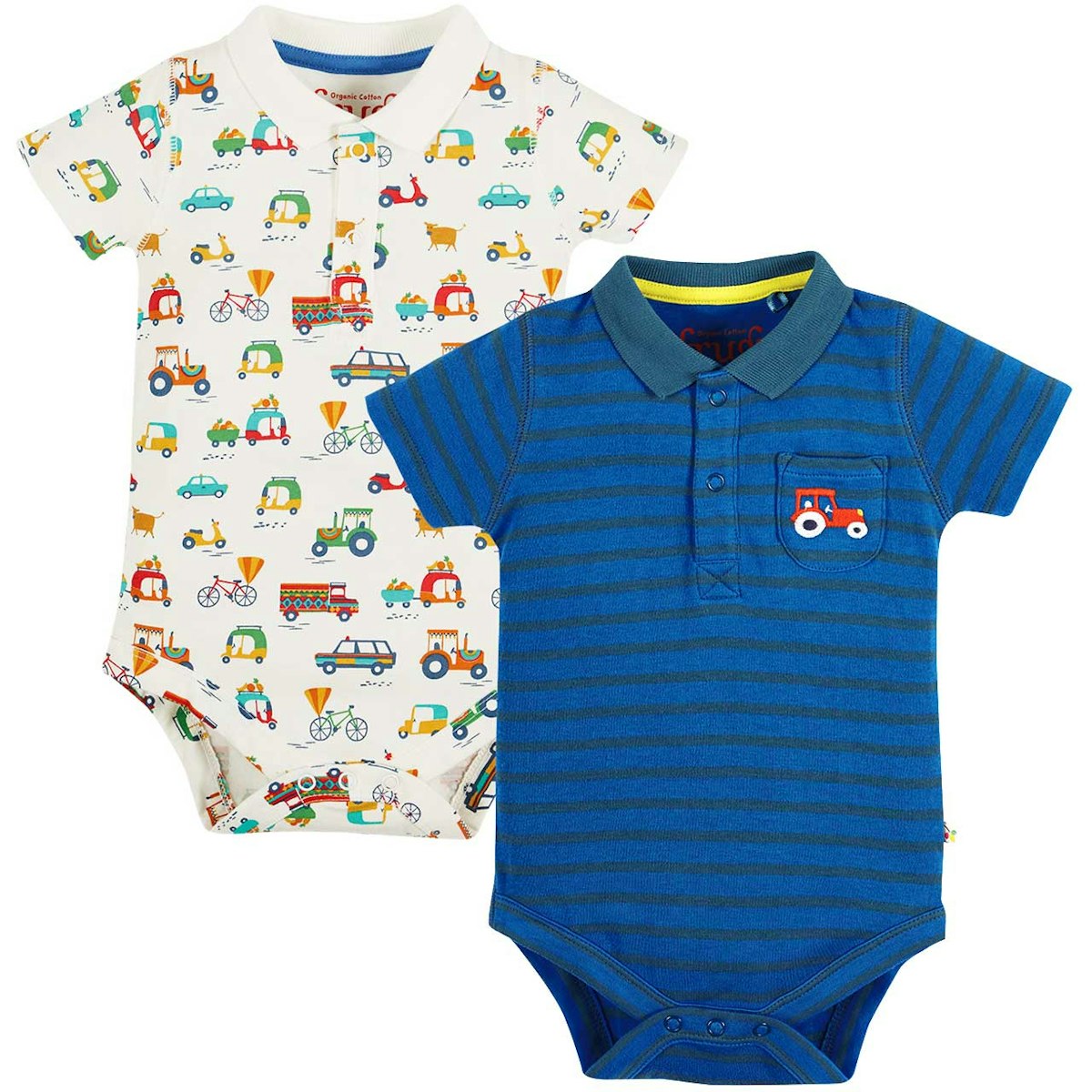 Body 2er Pack Autos und Streifen 50/56