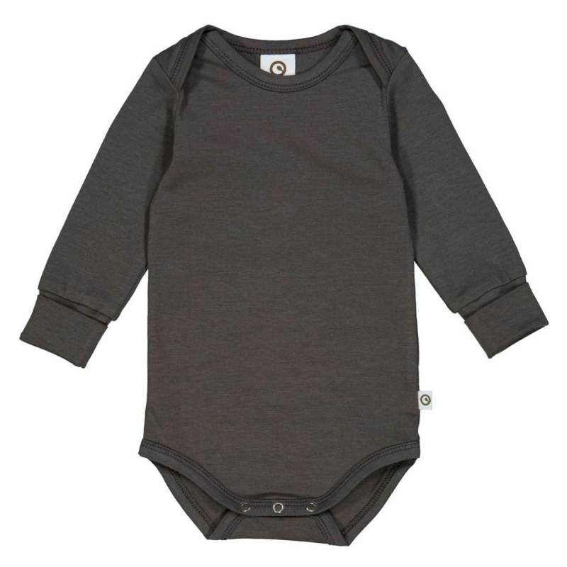 Body langarm uni grau 92 Body langarm uni grau 92
