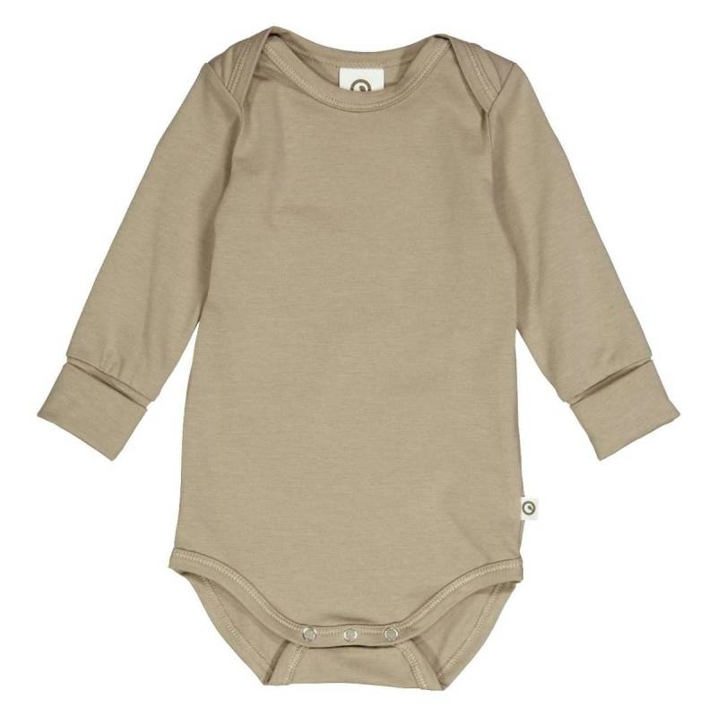 Body langarm uni hellbraun 98 Body langarm uni hellbraun 98