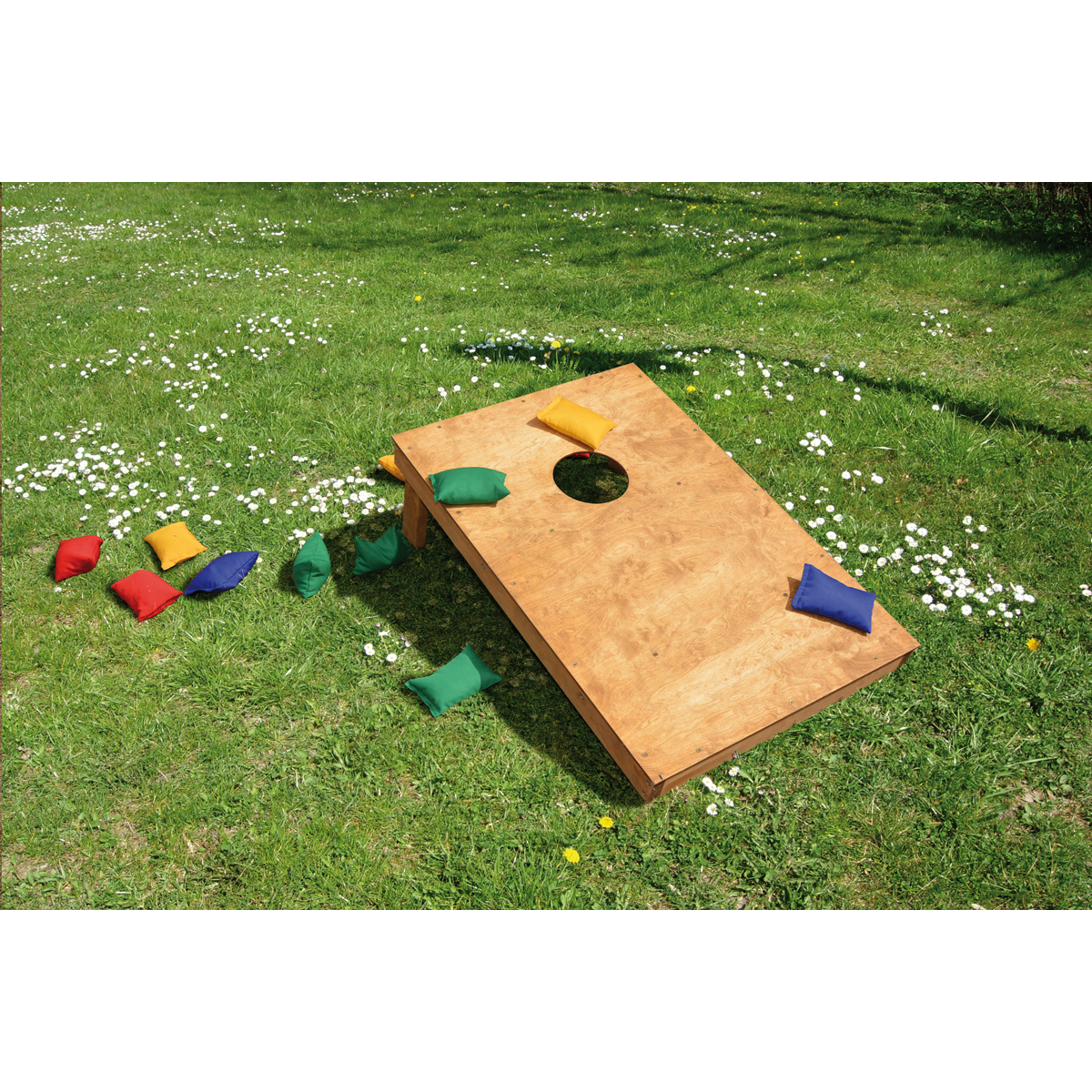 Bohnensäckchen Zielwurfspiel
