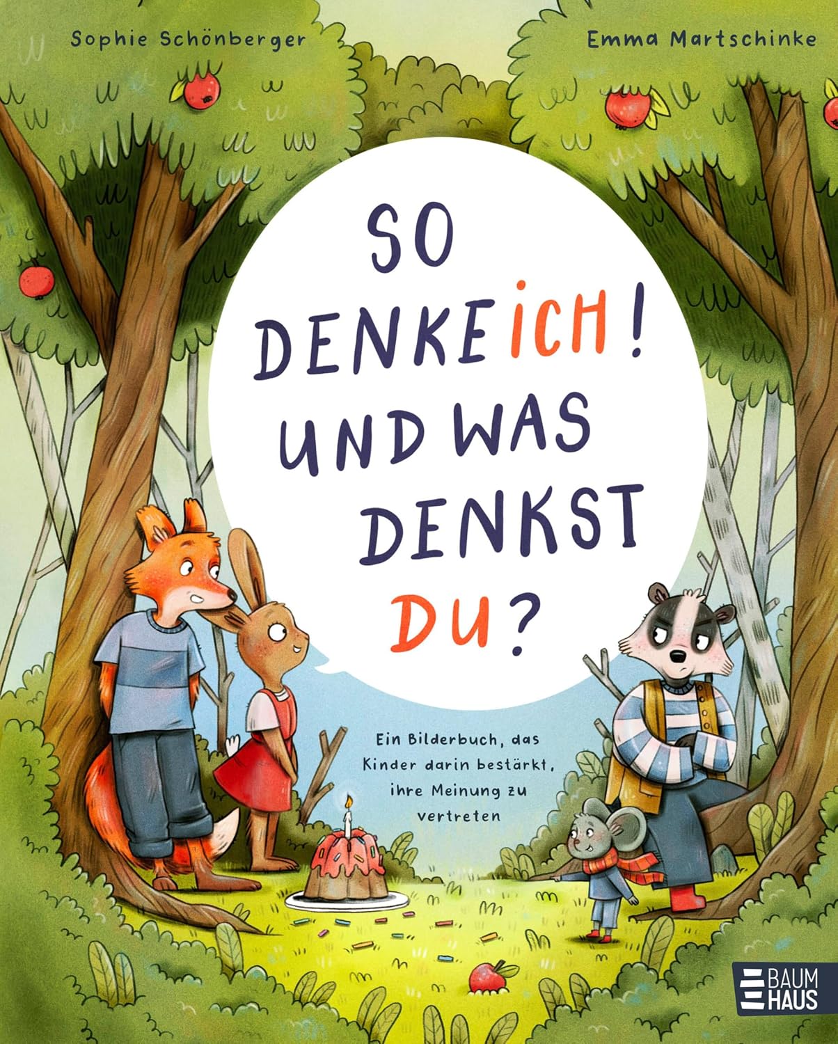 Boje Verlag - So denke ich! Und was denkst du? Ein Bilderbuch, das Kinder darin bestärkt, ihre