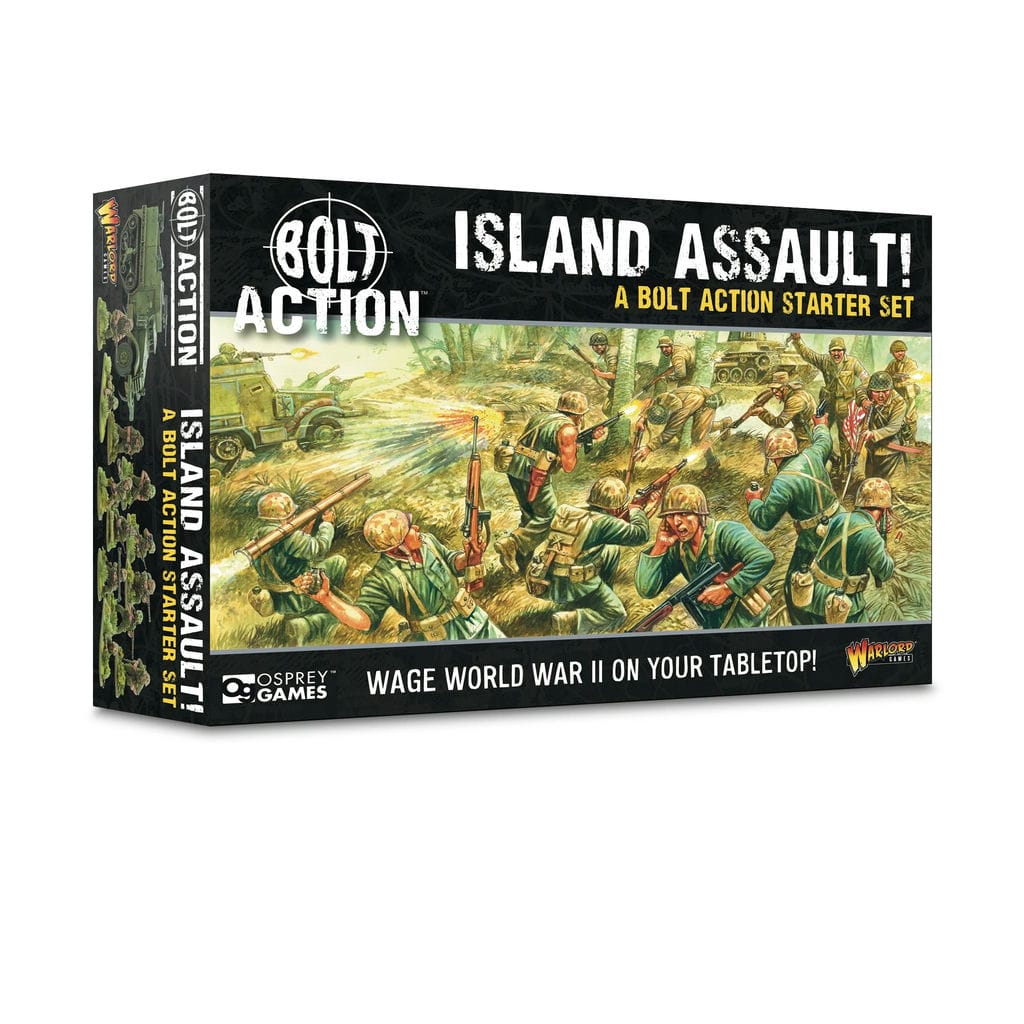 Bolt Action Starter Set - Island Assault 3rd Edition 28mm Englisch Warlord Games