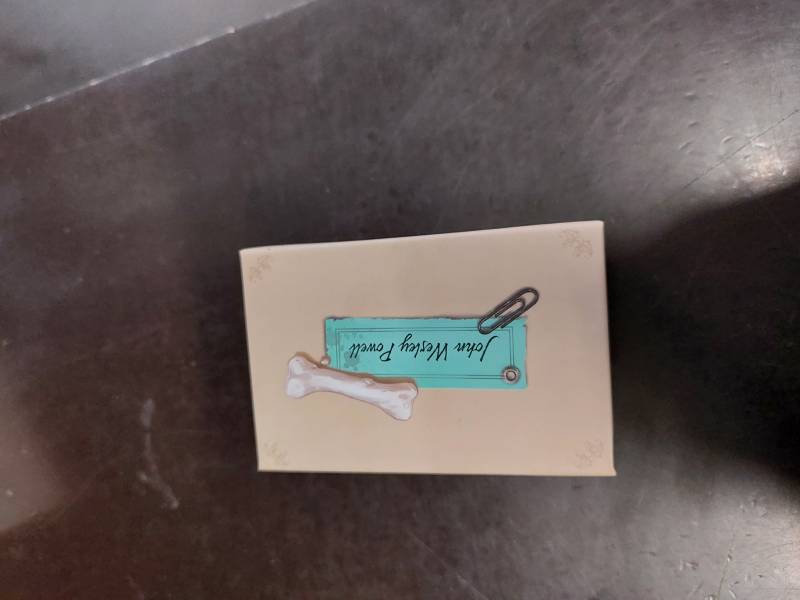 Bone Wars - Magnetische Aufbewahrungsbox (t�rkis)