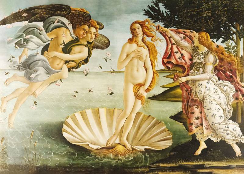 Botticelli - Die Geburt der Venus Botticelli - Die Geburt der Venus