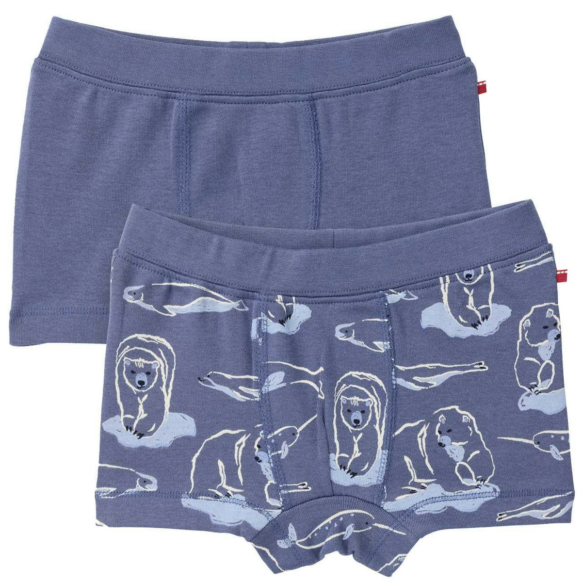 Boxershorts Doppelpack Arktis dunkelblau 104