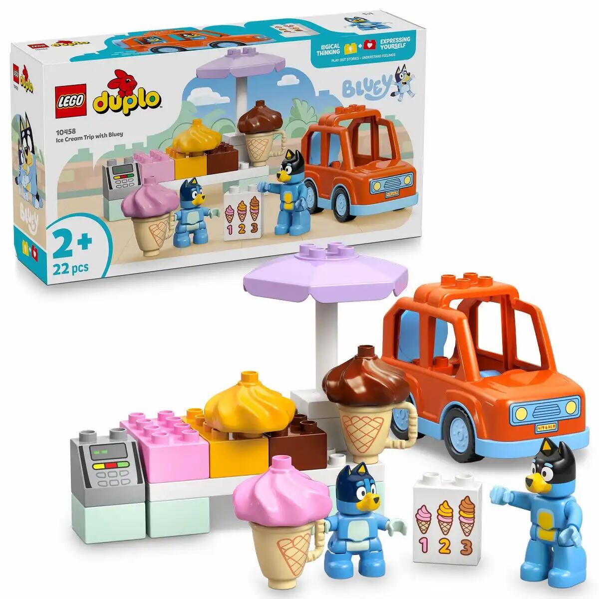 Breimeir - Lego Duplo Bluey Ausflug zur Eisdiele