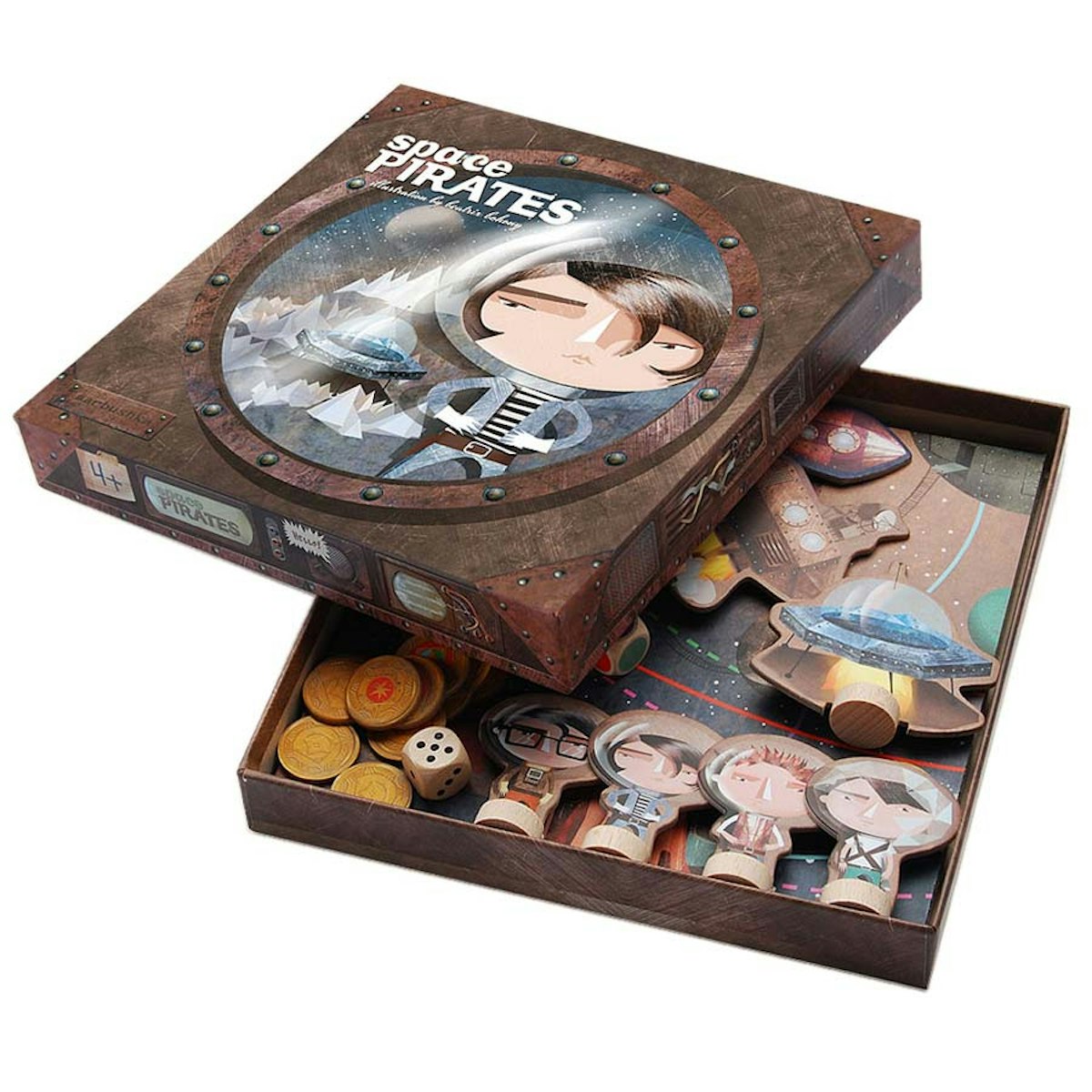 Brettspiel Space Pirates für Abenteurer (4-99 Jahre)