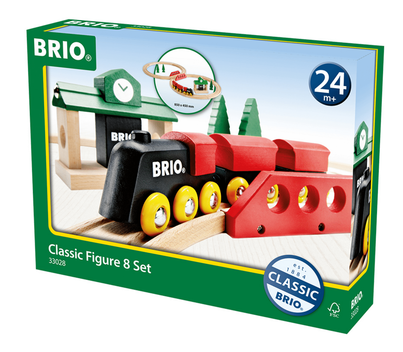 Brio - BRIO Bahn Acht Set - Classic
