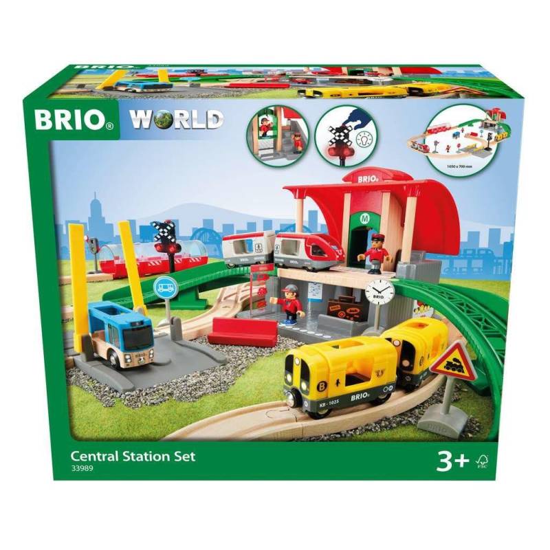Brio - BRIO Großes City Bahnhof Set
