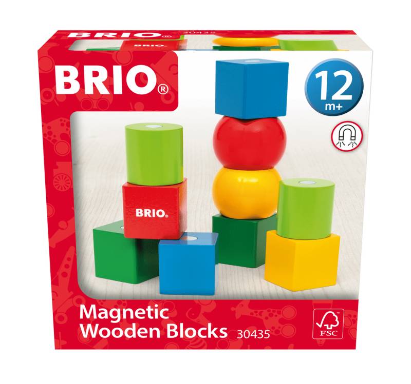 Brio - Holzbausteine magnetisch Magnetic Wooden Blocks Brio - Holzbausteine magnetisch Magnetic Wooden Blocks