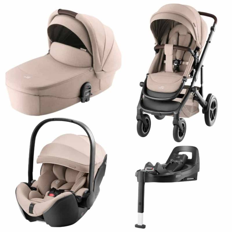 Britax Römer Smile 5Z 4in1 Kinderwagen - Comfort Plus Set Teak Britax Römer Smile 5Z 4in1 Kinderwagen - Comfort Plus Set Teak