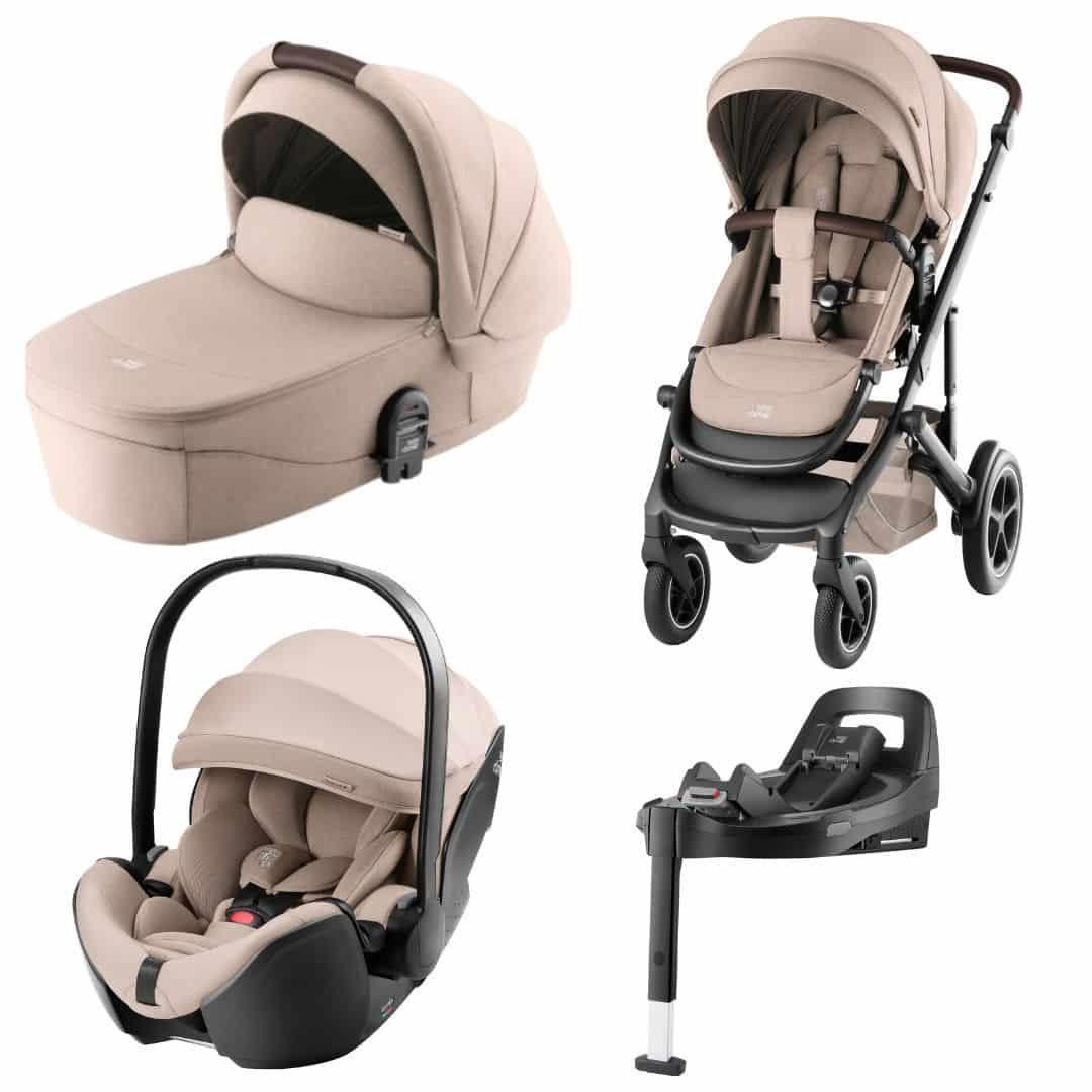 Britax Römer Smile 5Z 4in1 Kinderwagen - Comfort Plus Set Teak