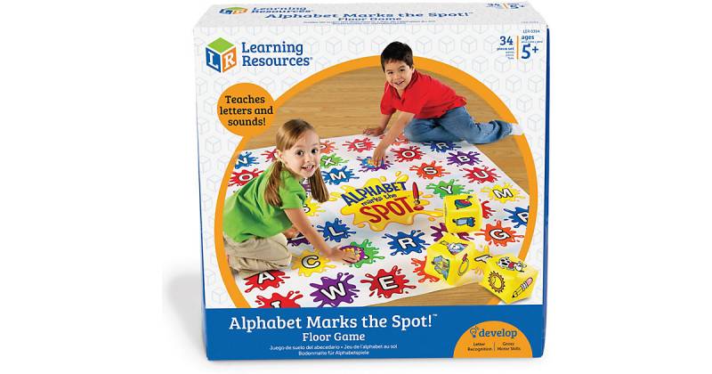 Buch - Alphabetspiel - Alphabet Marks The Spot Alphabet Activity Set