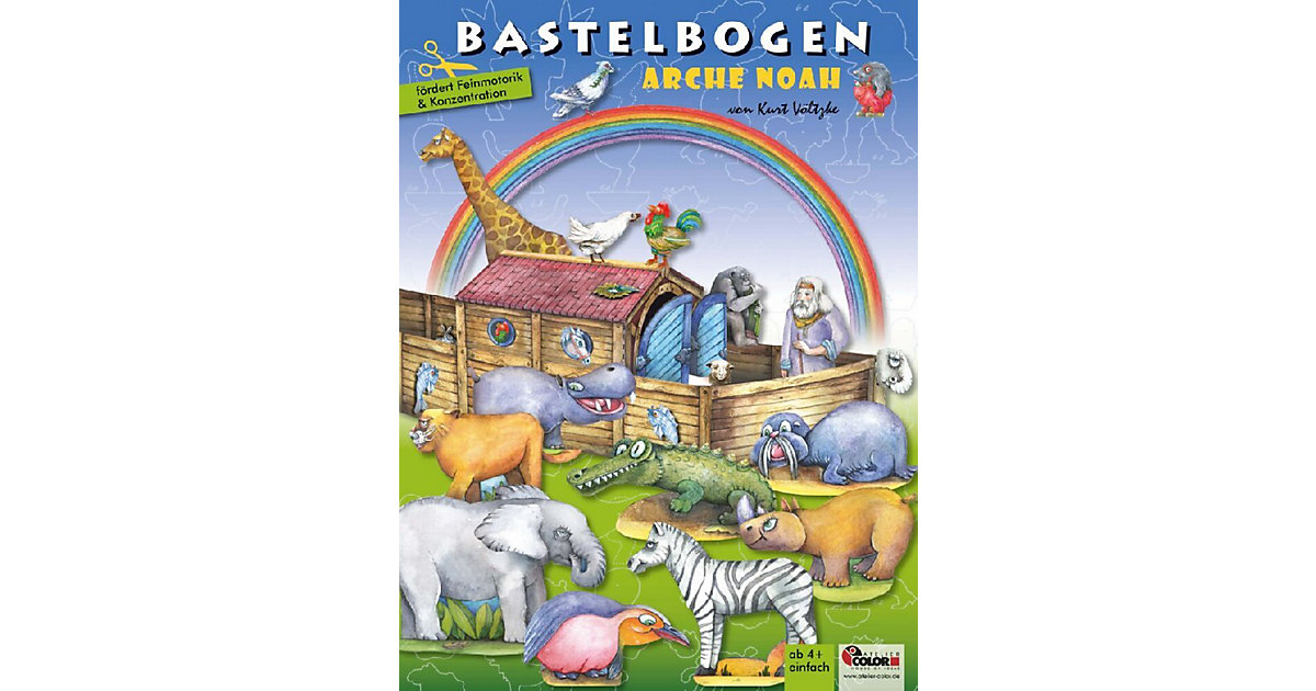 Buch - Arche Noah Bastelbogen Buch - Arche Noah Bastelbogen von ATELIER COLOR House of Ideas