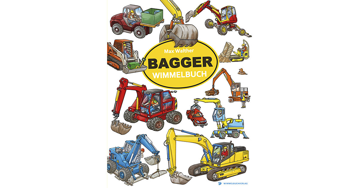 Buch - Bagger Wimmelbuch