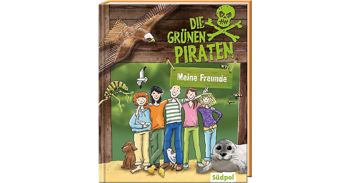 Buch - Das Grüne Piraten: Meine Freunde, Freundebuch