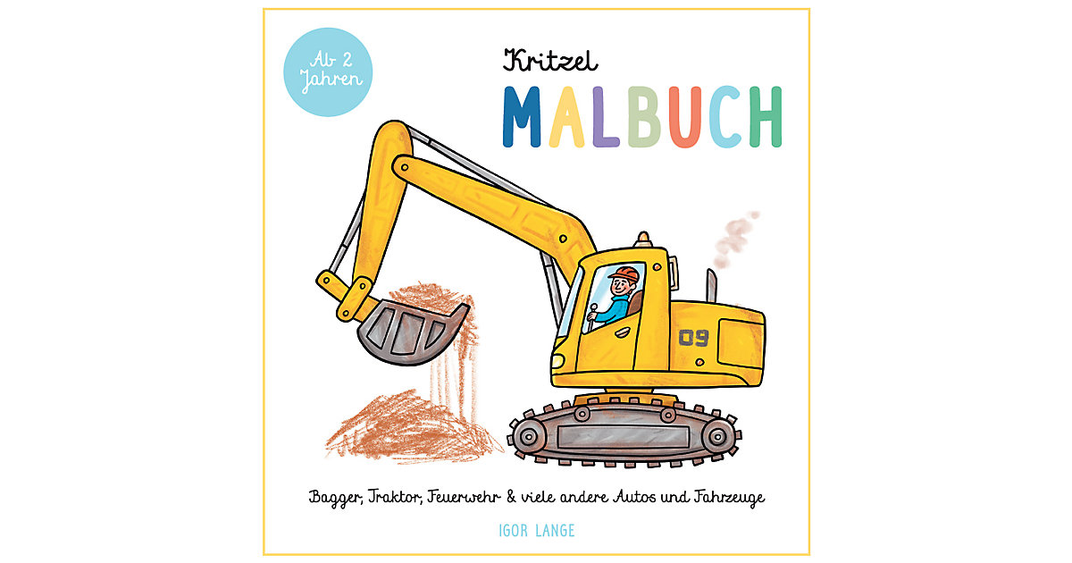 Buch - Kritzel Malbuch Buch - Kritzel Malbuch von Wimmelbuchverlag
