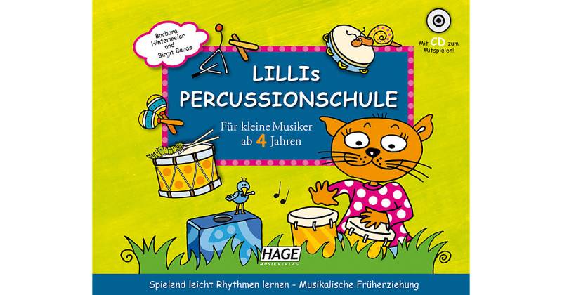 Buch - Lillis Percussionschule, mit Audio-CD