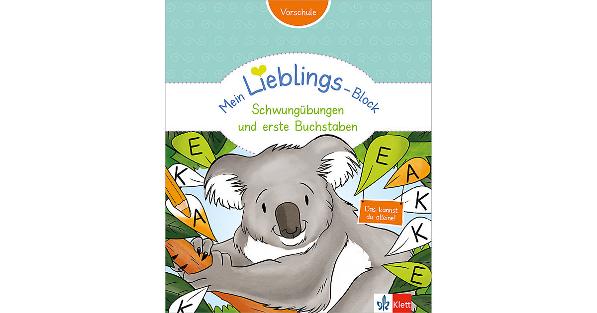 Buch - Mein Lieblings-Block - Schwungübungen und erste Buchstaben