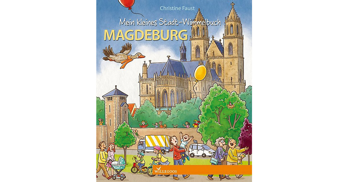 Buch - Mein kleines Stadt-Wimmelbuch Magdeburg