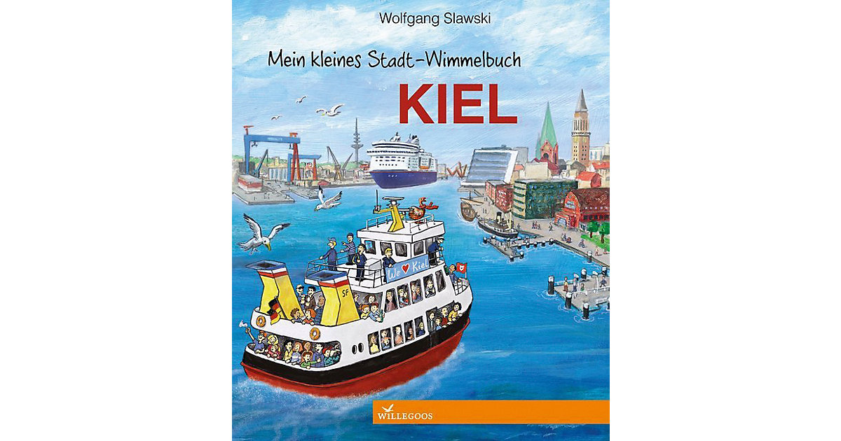 Buch - Mein kleines Stadt-Wimmelbuch: Kiel