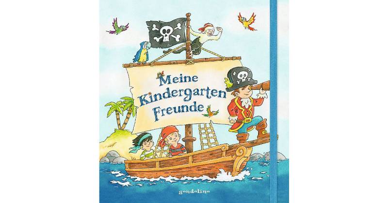 Buch - Meine Kindergarten-Freunde: Piraten, Freundebuch von Gondolino Verlag