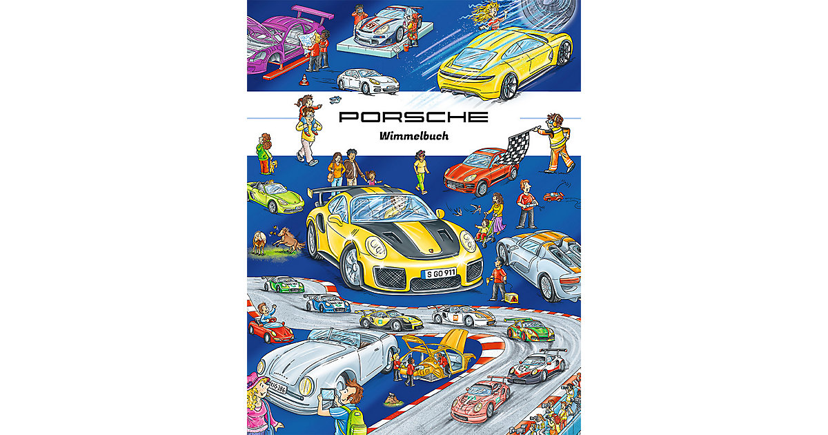 Buch - Porsche Wimmelbuch Buch - Porsche Wimmelbuch von Wimmelbuchverlag