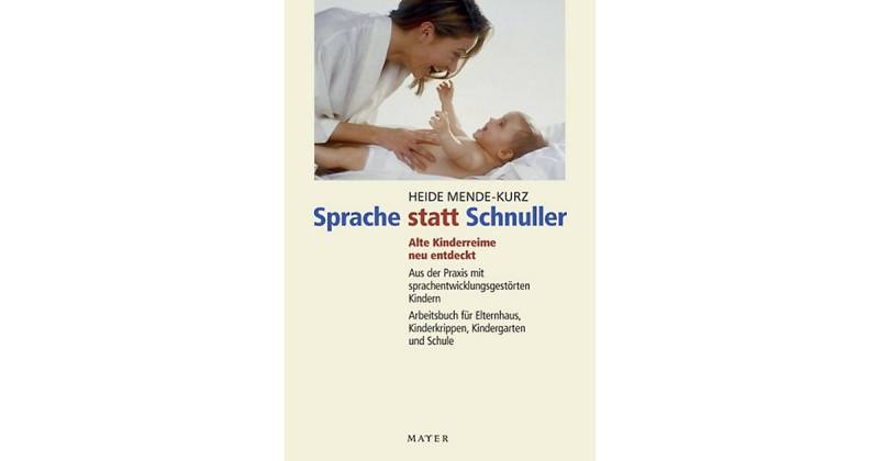 Buch - Sprache statt Schnuller