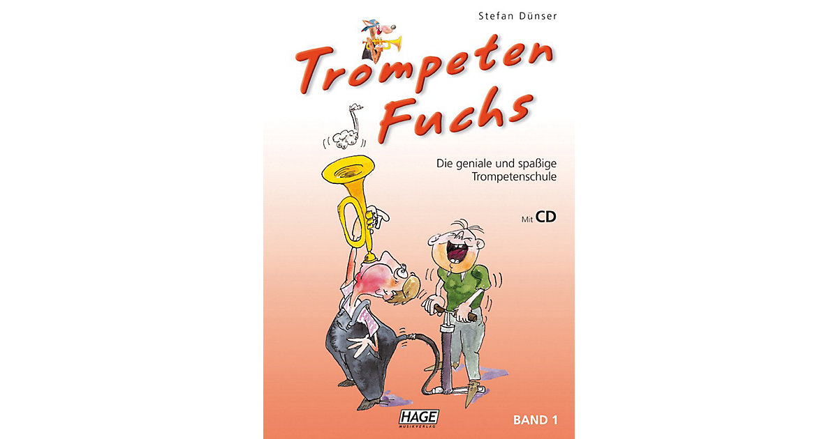 Buch - Trompeten Fuchs 1, mit Audio-CD