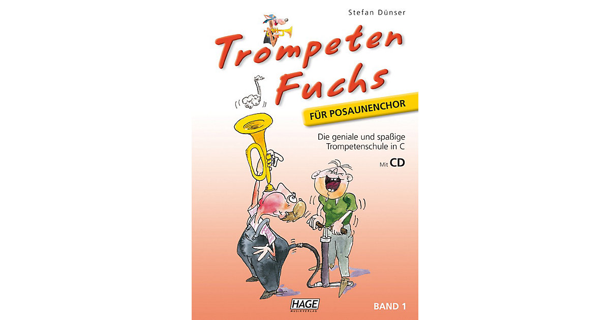 Buch - Trompeten Fuchs Posaunenchor 1, mit Audio-CD  Kinder