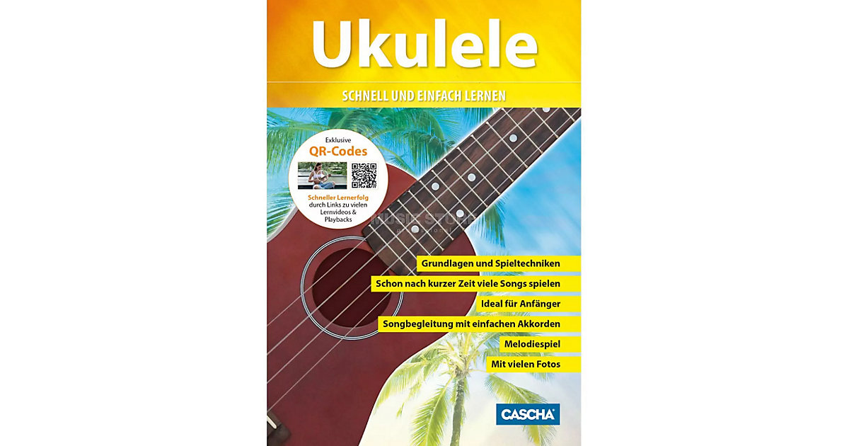 Buch - Ukulele, mit Audio-CD + DVD