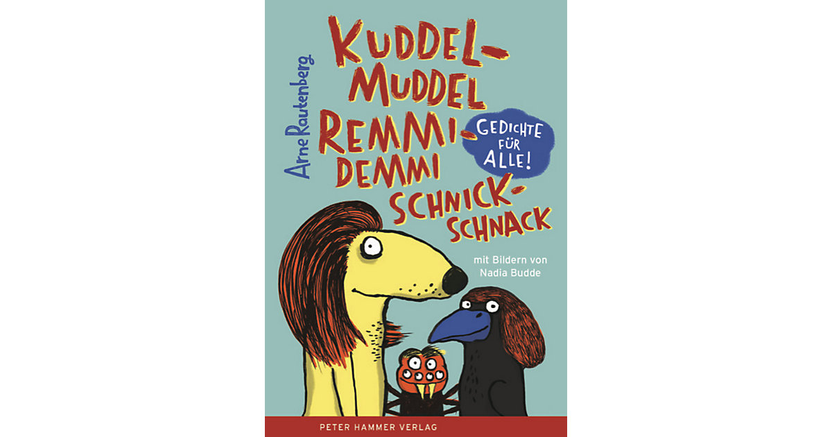 Buch - kuddelmuddel remmidemmi schnickschnack von Peter Hammer Verlag