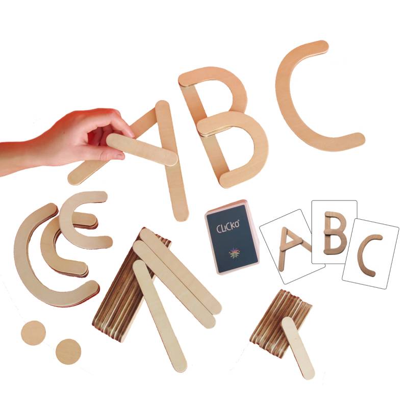Buchstabenbox groß 38-tlg. Buchstabenbox groß 38-tlg.
