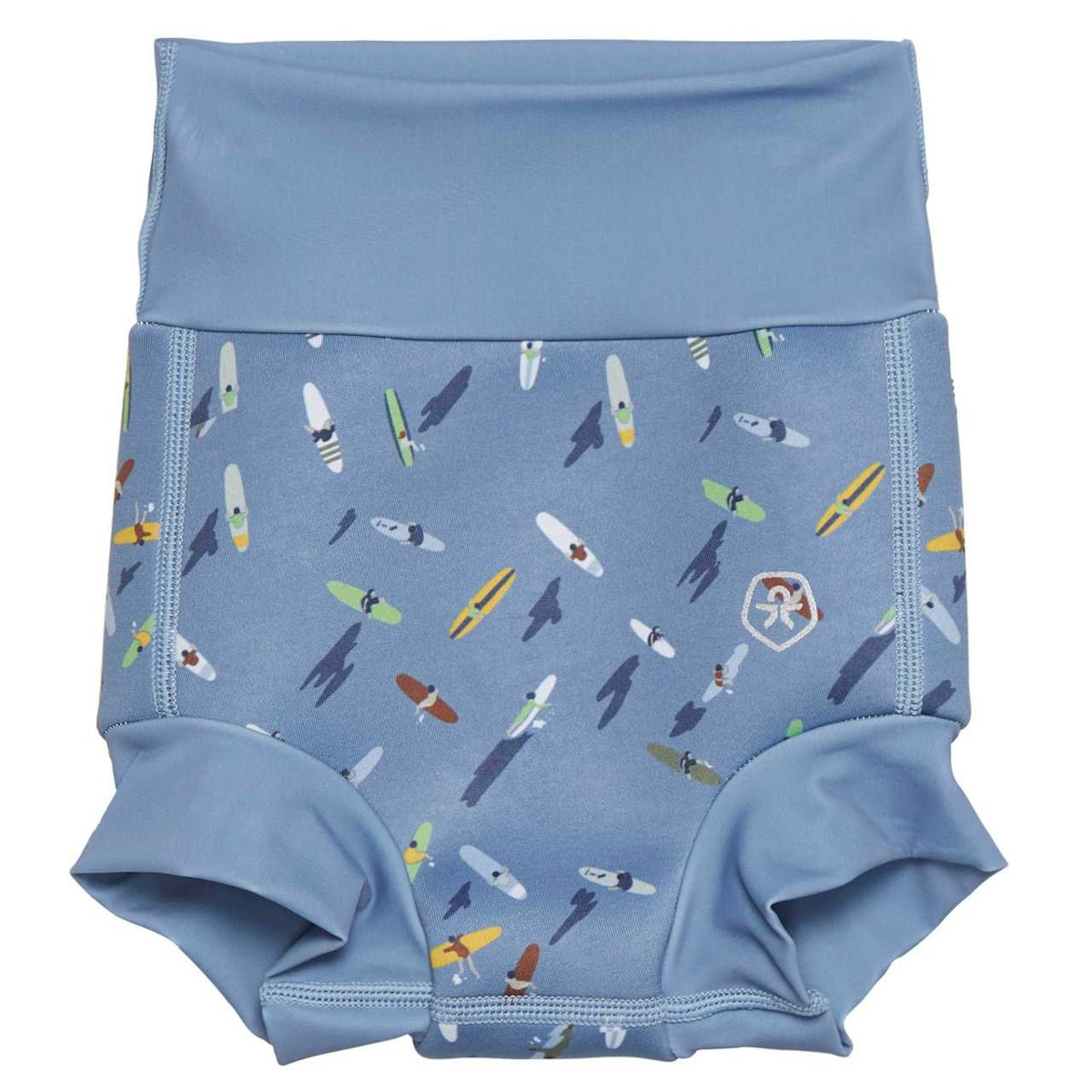 Bündchen Badehose Baby Surfbrett blau 62