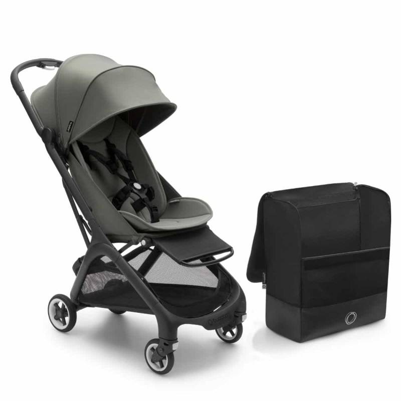 Bugaboo Butterfly komplett inkl. gratis Transporttasche waldgrün