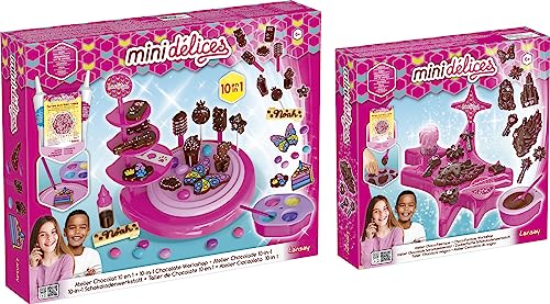 Bundle of Mini-Délices - 10-in-1 Schokoladenwerkstatt + Meine zauberhafte Schokoladenwerkstatt - Kreative Küche - Ab 6 Jahren - Lansay von Lansay