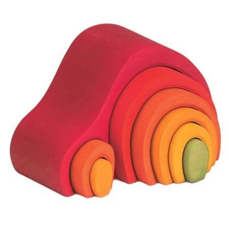 Bunte Formenwelt als Bogenhaus Bunte Formenwelt als Bogenhaus