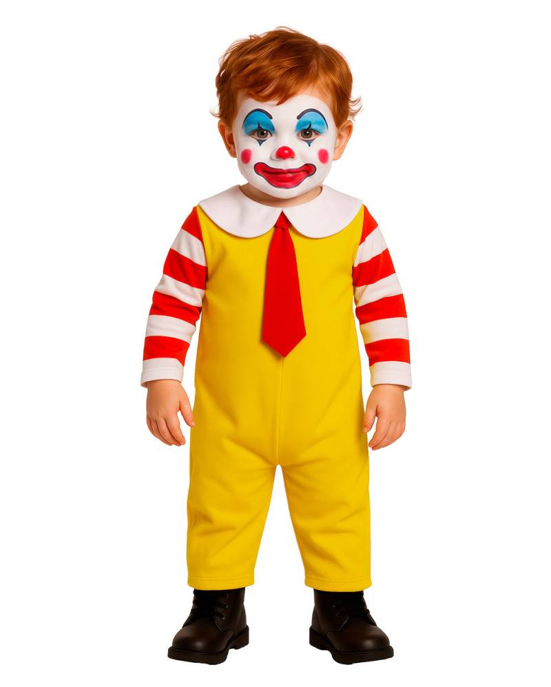 Burger Clown Baby Kostüm Burger Clown Baby Kostüm