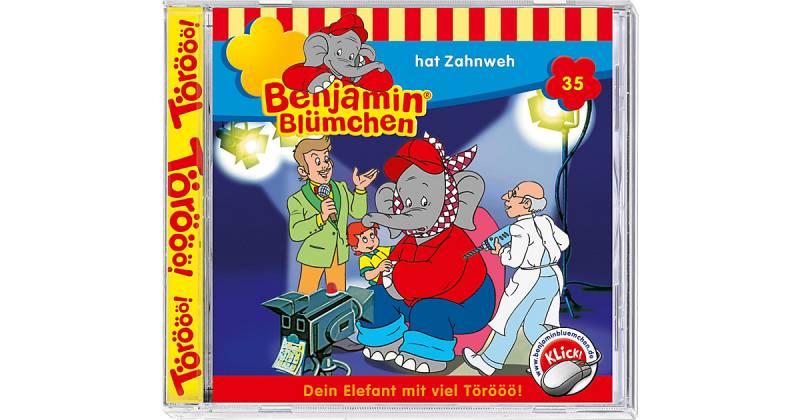CD Benjamin Blümchen 35 -...hat Zahnweh Hörbuch von Kiddinx