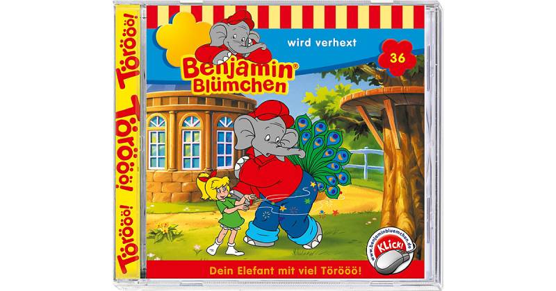 CD Benjamin Blümchen 36 - wird verhext Hörbuch von Kiddinx