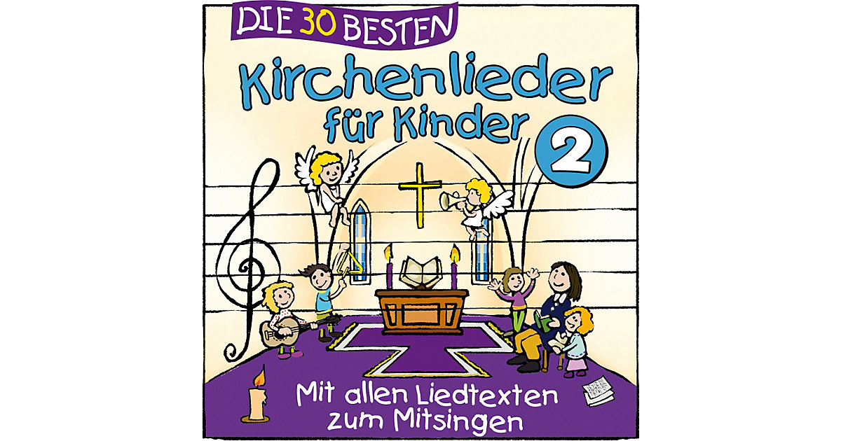 CD Die 30 besten Kirchenlieder Kinder Vol 2 Hörbuch  Kinder von Universal