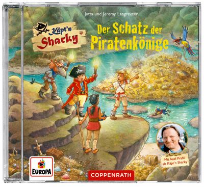 CD Hörspiel: Käpt'n Sharky - Der Schatz der Piratenkönige CD Hörspiel: Käpt'n Sharky - Der Schatz der Piratenkönige