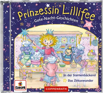 CD Hörspiel: Prinzessin Lillifee - Gute-Nacht-Geschichten (CD 8)